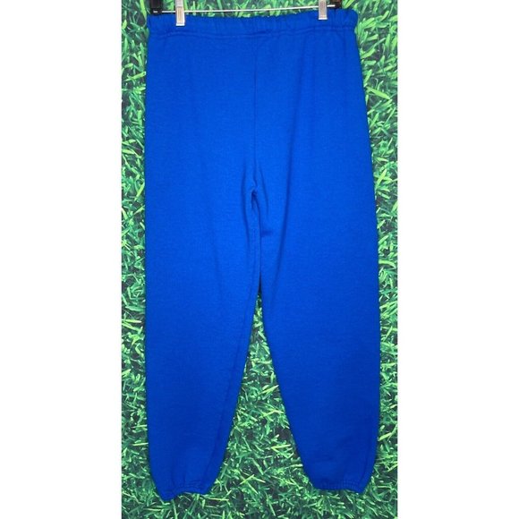 VTG Savannah State University Tigers HBCU Men’s Medium Jogging Pants Blue Orange - Picture 2 of 4